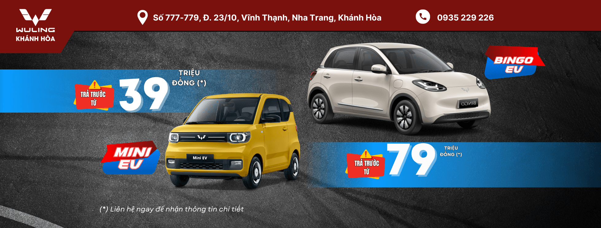 SẮM NGAY WULING MINI EV CHỈ TỪ 97 TRIỆU ĐỒNG - VÔ TƯ ĐI PHỐ 24/24